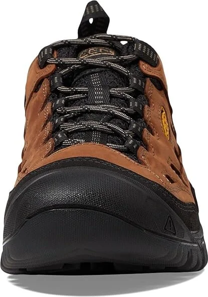 KEEN Targhee IV Vent Men's Climbing Shoes Bison/Golden Yellow : 15 D - Medium, Leather/Rubber - Image 5