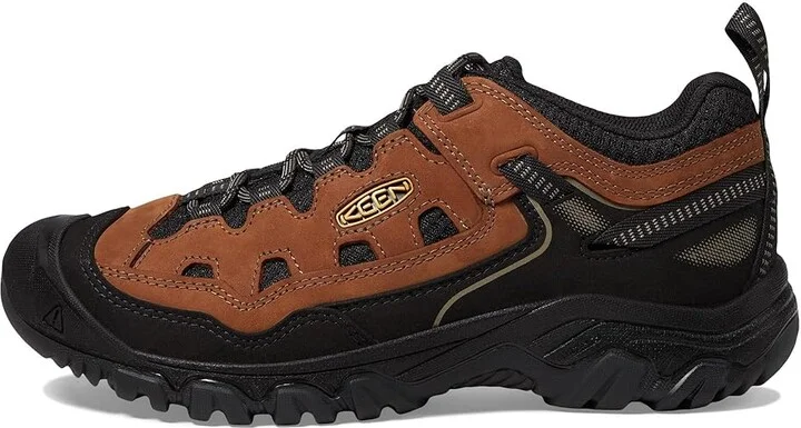 KEEN Targhee IV Vent Men's Climbing Shoes Bison/Golden Yellow : 15 D - Medium, Leather/Rubber - Image 6