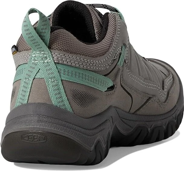 KEEN Targhee IV Waterproof Hiking Shoes Women's Climbing Shoes Alloy/Granite Green : 7.5 B - Medium - Image 4