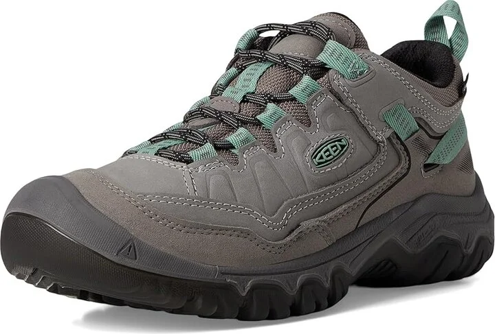 KEEN Targhee IV Waterproof Hiking Shoes Women's Climbing Shoes Alloy/Granite Green : 7.5 B - Medium - Image 5