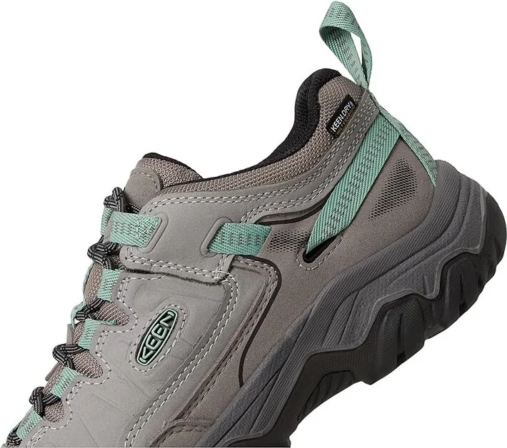 KEEN Targhee IV Waterproof Hiking Shoes Women's Climbing Shoes Alloy/Granite Green : 7.5 B - Medium - Image 7