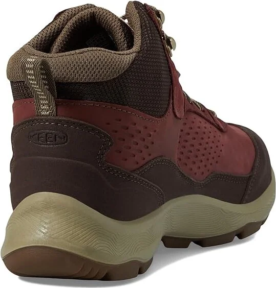 KEEN Terradora Explorer Mid Waterproof Women's Hiking Boots Andorra/Java : 7 B - Medium, Leather/Textile - Image 4