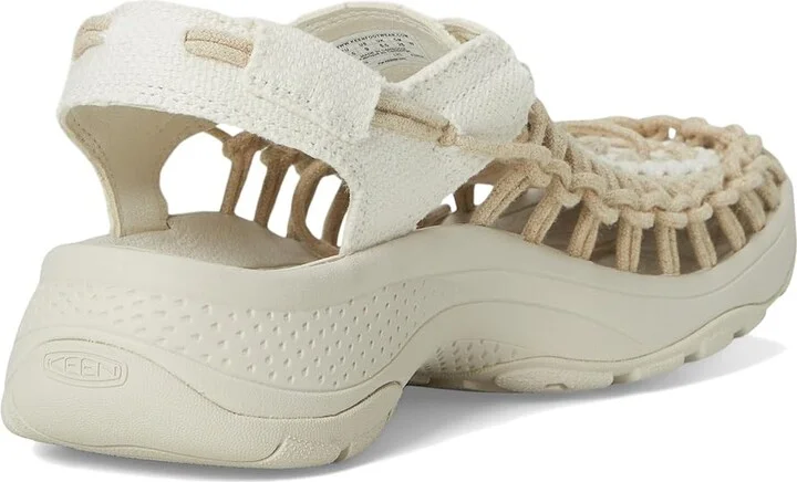 KEEN Uneek Astoria Canvas Women's Shoes Birch/Birch : 9.5 B - Medium - Image 4