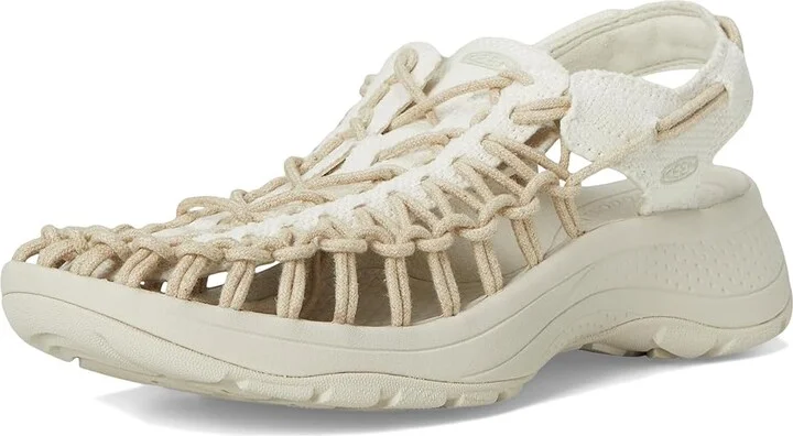 KEEN Uneek Astoria Canvas Women's Shoes Birch/Birch : 9.5 B - Medium - Image 5