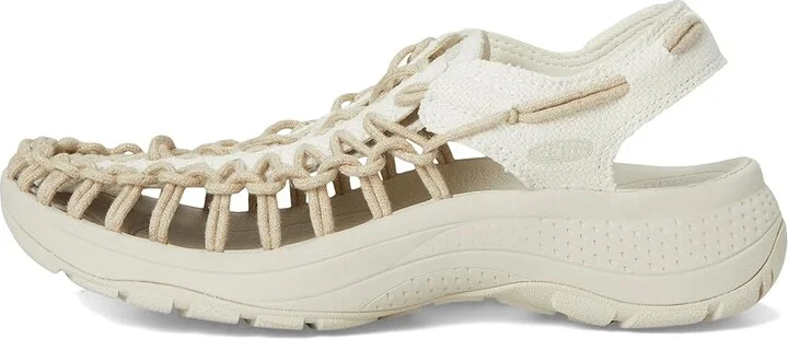 KEEN Uneek Astoria Canvas Women's Shoes Birch/Birch : 9.5 B - Medium - Image 6