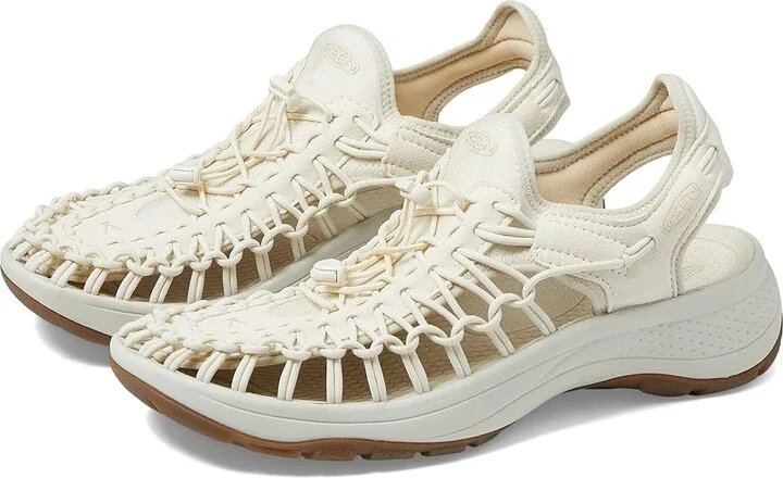 KEEN Uneek Astoria Women's Shoes Birch/Silver Birch : 9.5 B - Medium, Synthetic/Textile