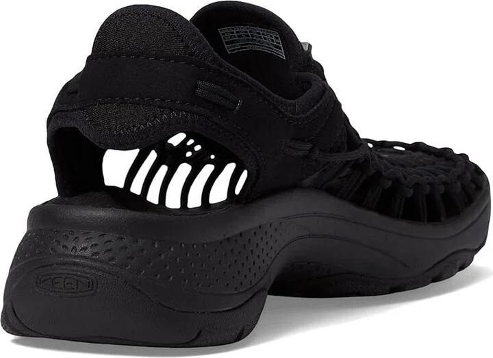 KEEN Uneek Astoria Women's Shoes Black/Black : 9.5 B - Medium, Synthetic/Textile - Image 4