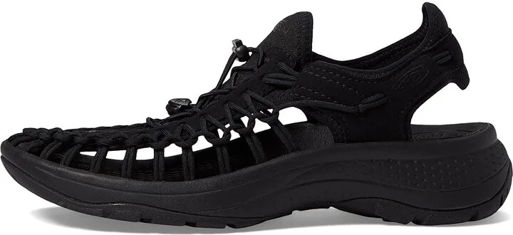 KEEN Uneek Astoria Women's Shoes Black/Black : 9.5 B - Medium, Synthetic/Textile - Image 6