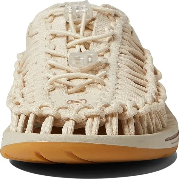 KEEN Uneek Canvas Men's Shoes Natural Canvas/Birch : 9.5 D - Medium, Textile - Image 5