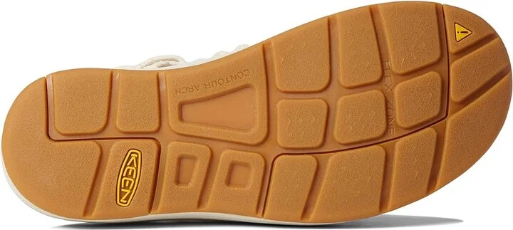 KEEN Uneek Canvas Women's Shoes Natural Canvas/Birch : 8.5 B - Medium, Textile - Image 3