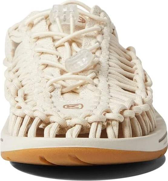 KEEN Uneek Canvas Women's Shoes Natural Canvas/Birch : 8.5 B - Medium, Textile - Image 5