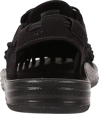 KEEN Uneek Men's Shoes Black/Black : 10 D - Medium, Textile - Image 5