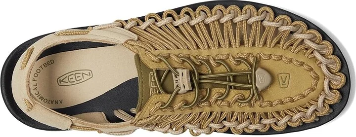 KEEN Uneek Men's Shoes Khaki/Martini Olive : 8.5 D - Medium, Textile - Image 2
