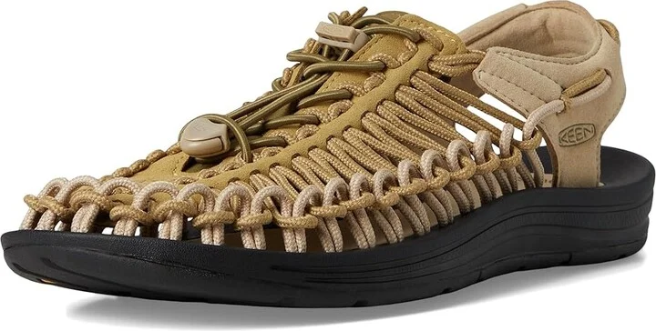 KEEN Uneek Men's Shoes Khaki/Martini Olive : 8.5 D - Medium, Textile - Image 5