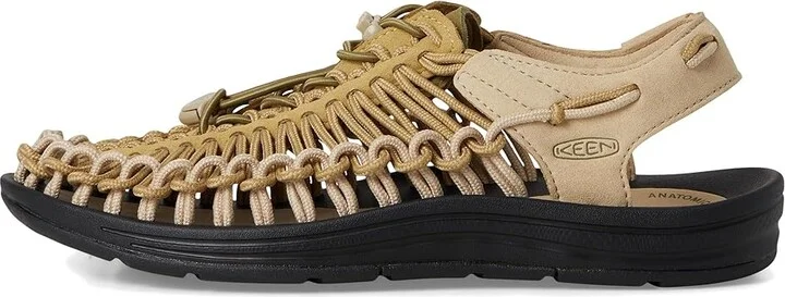KEEN Uneek Men's Shoes Khaki/Martini Olive : 8.5 D - Medium, Textile - Image 6