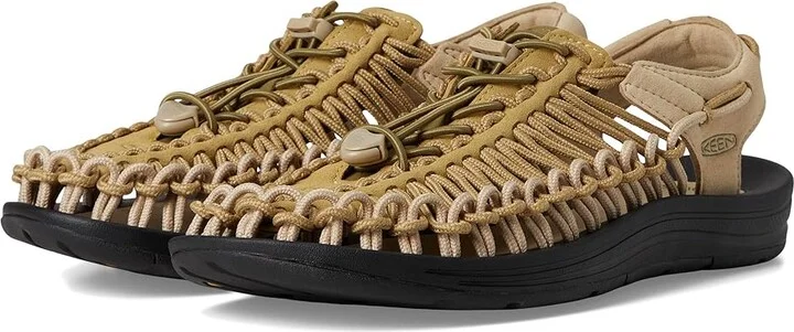 KEEN Uneek Men's Shoes Khaki/Martini Olive : 8.5 D - Medium, Textile