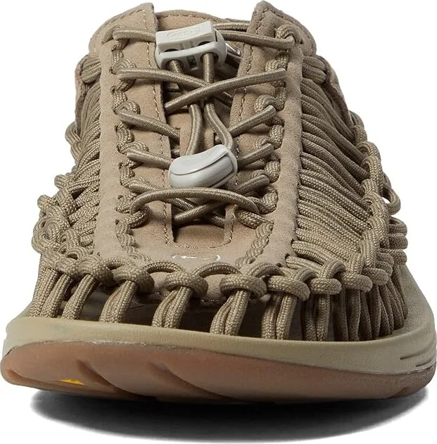 KEEN Uneek Men's Shoes Timberwolf/Plaza Taupe : 9 D - Medium - Image 2