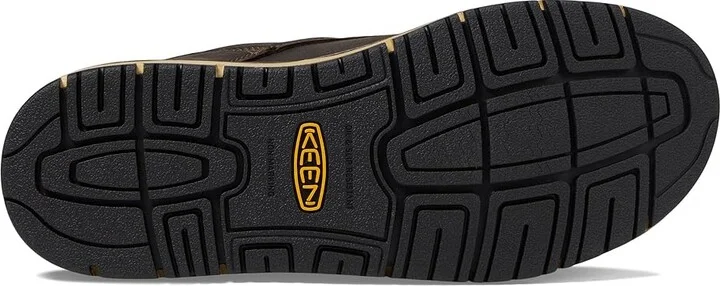 KEEN Utility 6 San Jose Aluminum Toe WP Men's Work Boots Cascade Brown/Black : 9.5 EE - Wide, Leather - Image 4