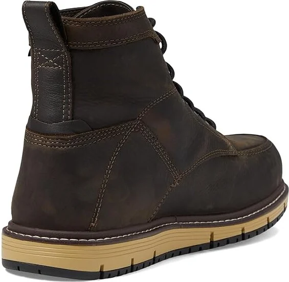 KEEN Utility 6 San Jose Aluminum Toe WP Men's Work Boots Cascade Brown/Black : 9.5 EE - Wide, Leather - Image 5