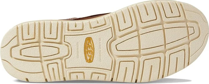 KEEN Utility 6 San Jose Waterproof Soft Toe Men's Work Boots Tortoise Shell/Star White : 9 EE - Wide, Leather - Image 3