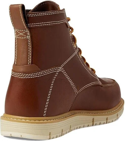 KEEN Utility 6 San Jose Waterproof Soft Toe Men's Work Boots Tortoise Shell/Star White : 9 EE - Wide, Leather - Image 4