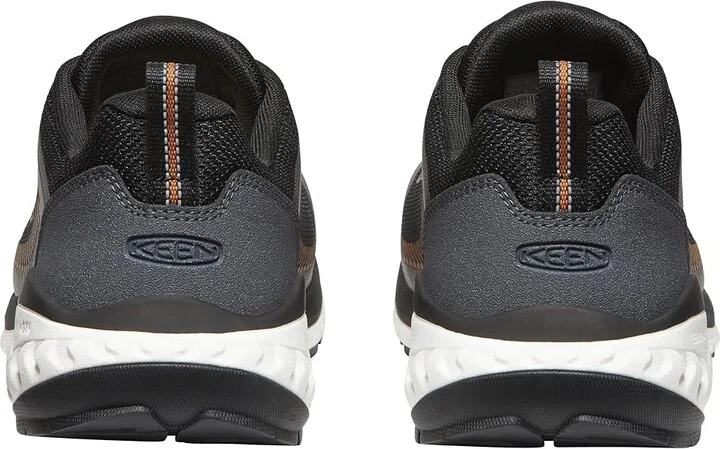 KEEN Utility Arvada (Comp Toe) Men's Shoes Black/Curry : 8.5 D - Medium, Leather - Image 4
