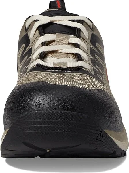 KEEN Utility Arvada (Comp Toe) Men's Shoes Plaza Taupe/Black : 9.5 EE - Wide, Leather - Image 5