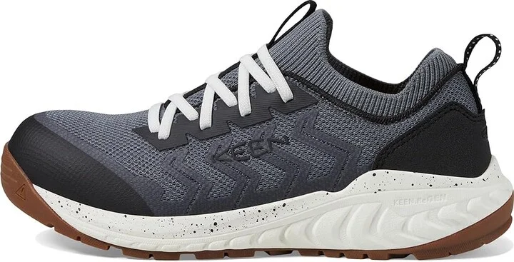 KEEN Utility Arvada Shift (Comp Toe) Men's Shoes Steel Grey/Gum : 9.5 EE - Wide, Synthetic/Textile - Image 6
