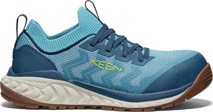 KEEN Utility Arvada Shift (Comp Toe) Women's Shoes Reef Waters/Legion Blue : 9.5 D - Wide, Textile - Image 5