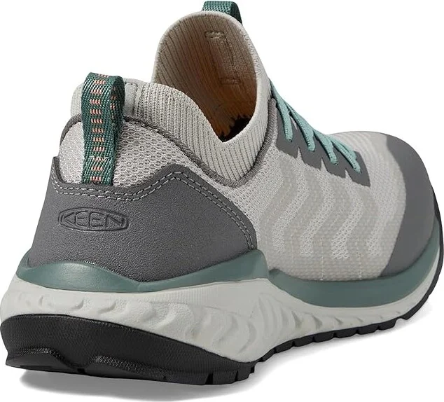KEEN Utility Arvada Shift (Comp Toe) Women's Shoes Steel Grey/Granite Green : 9.5 B - Medium, Textile - Image 4