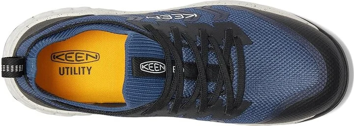 KEEN Utility Arvada Shift ESD Comp Toe Men's Shoes Vintage Indigo/Black : 9.5 D - Medium - Image 2