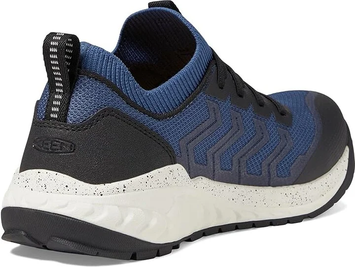 KEEN Utility Arvada Shift ESD Comp Toe Men's Shoes Vintage Indigo/Black : 9.5 D - Medium - Image 4