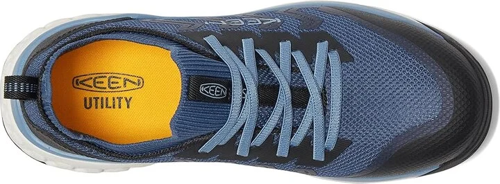 KEEN Utility Arvada Shift ESD Comp Toe Women's Shoes Vintage Indigo/Faded Denim : 9.5 B - Medium, Synthetic - Image 2