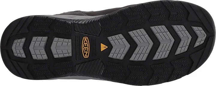 KEEN Utility Atlanta Cool II ESD (Steel Toe) Men's Work Boots Gargoyle/Midnight Navy : 9.5 EE - Wide, Textile/Leather - Image 4