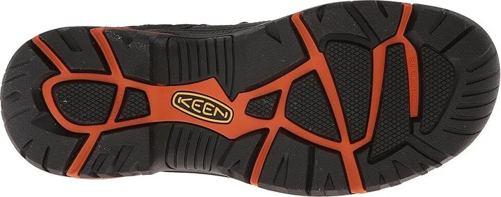 KEEN Utility Braddock Low (Steel Toe) Men's Work Lace-up Boots Black/Bossa Nova : 7.5 EE - Wide, Suede - Image 4