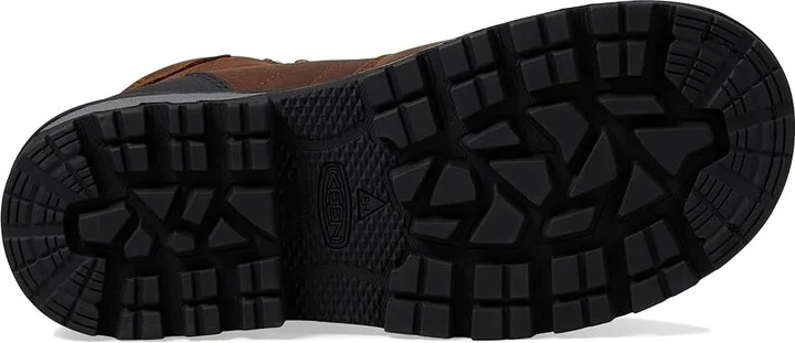 KEEN Utility Camden 8 Waterproof 600G (Comp Toe) Men's Work Boots Leather Brown/Black : 9.5 EE - Wide - Image 3