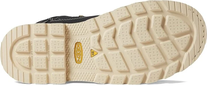 KEEN Utility Cincinnati+ 6 Composite Toe Waterproof 90 Degree Heel Men's Work Boots Black/Sandshell : 14 EE - Wide - Image 3