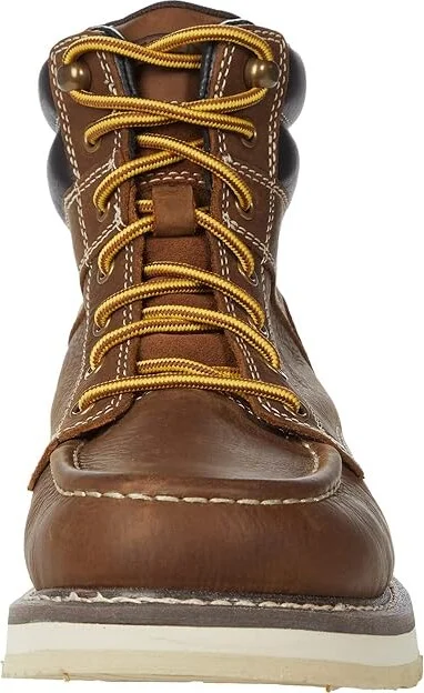 KEEN Utility Cincinnati 6 Soft Toe Men's Shoes Belgian/Sandshell : 9.5 EE - Wide, Leather - Image 5
