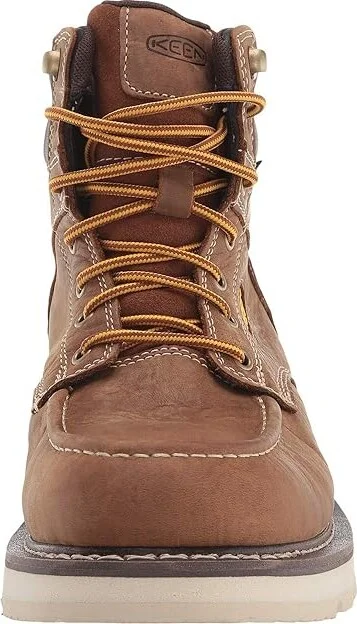 KEEN Utility Cincinnati 6 Waterproof (Soft Toe) Men's Work Boots Belgian/Sandshell : 9.5 D - Medium, Leather - Image 6