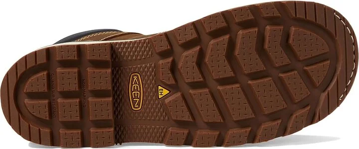 KEEN Utility Cincinnati 90 Degree 6 Waterproof (Comp Toe) Men's Work Boots Belgian/Sandshell : 15 D - Medium, Leather - Image 3