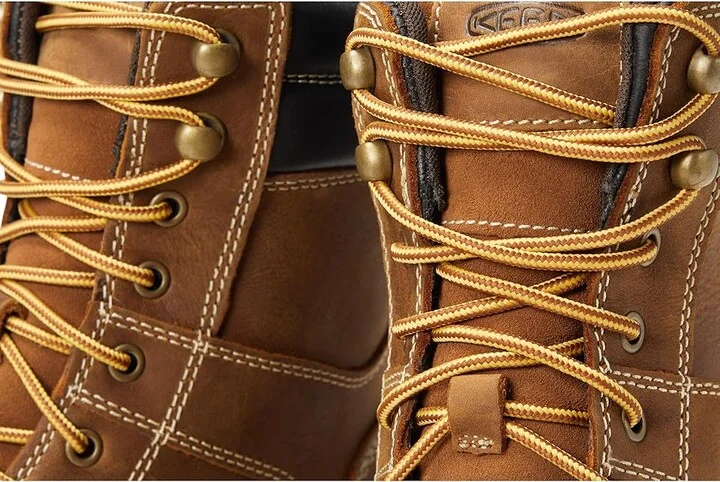 KEEN Utility Cincinnati 90 Degree 8 Waterproof (Comp Toe) Men's Work Boots Belgian/Sandshell : 9.5 EE - Wide, Leather/Rubber - Image 5