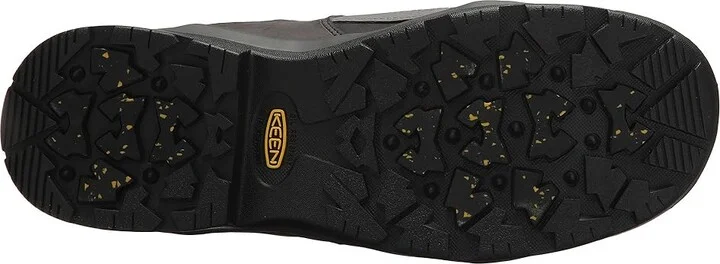 KEEN Utility Davenport 6 400G CT Waterproof (Comp Toe) Men's Work Boots Magnet/Steel/Grey : 9.5 D - Medium, Suede - Image 4