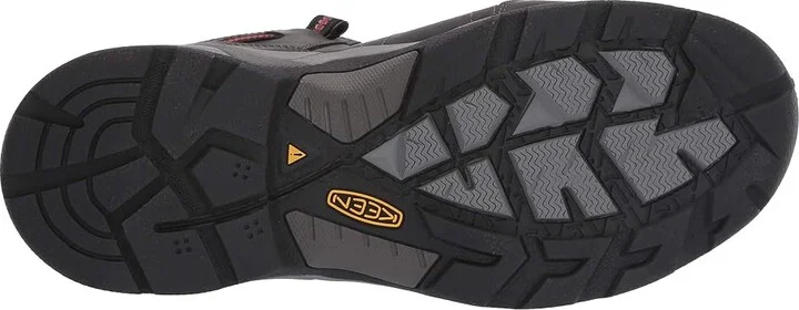 KEEN Utility Detroit XT Int. Met Steel Toe Men's Work Boots Steel Grey/Bossa Nova : 9.5 EE - Wide, Leather/Textile - Image 4