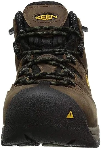 KEEN Utility Detroit XT Mid Steel Toe Waterproof Men's Work Boots Cascade Brown/Bronze Green : 16 D - Medium - Image 6