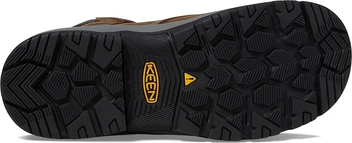 KEEN Utility Evanston 6 Composite Toe ESD Men's Work Boots Bison/Black : 10.5 EE - Wide, Leather - Image 3