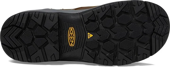 KEEN Utility Evanston 6 Composite Toe Waterproof Men's Work Boots Bison/Black : 10.5 EE - Wide, Leather/Rubber - Image 3