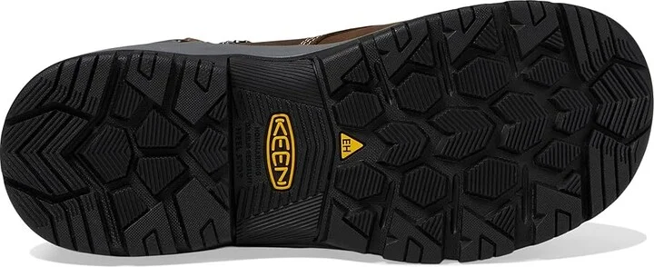 KEEN Utility Evanston 6 Composite Toe Waterproof Women's Work Boots Bison/Black : 5.5 B - Medium, Leather - Image 3
