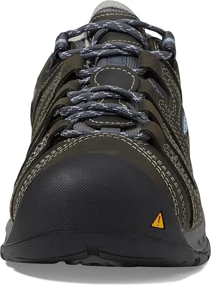 KEEN Utility Flint II (Soft Toe) Women's Work Boots Steel Grey/Paloma : 5 B - Medium, Textile/Leather - Image 4