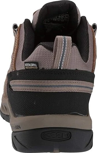 KEEN Utility Flint II Waterproof (Steel Toe) Men's Work Boots Cascade Brown/Orion Blue : 9.5 EE - Wide, Textile/Leather - Image 5