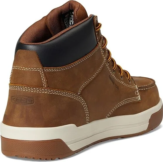 KEEN Utility Gibson Boot (Carbon-Fiber Toe) Men's Work Boots Belgian/Gum : 7 D - Medium, Leather/Rubber - Image 4